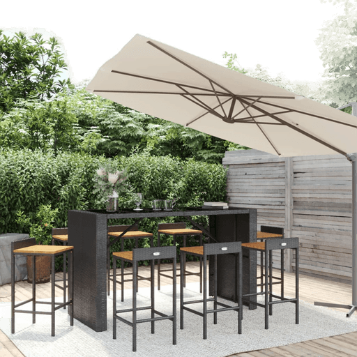 Vidaxl Hagebarsett 9 deler