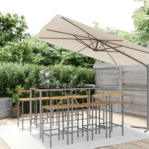 Vidaxl Hagebarsett 9 deler