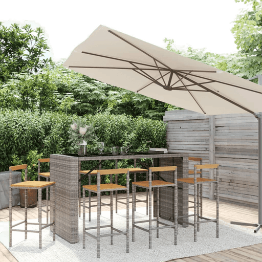 Vidaxl Hagebarsett 9 deler