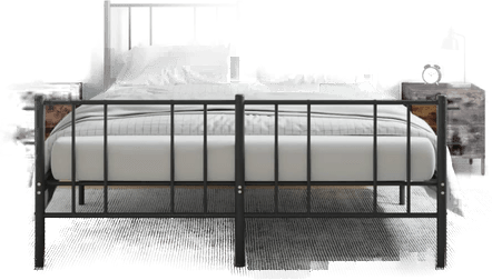 Vidaxl Nattbord 2 stk røkt eik