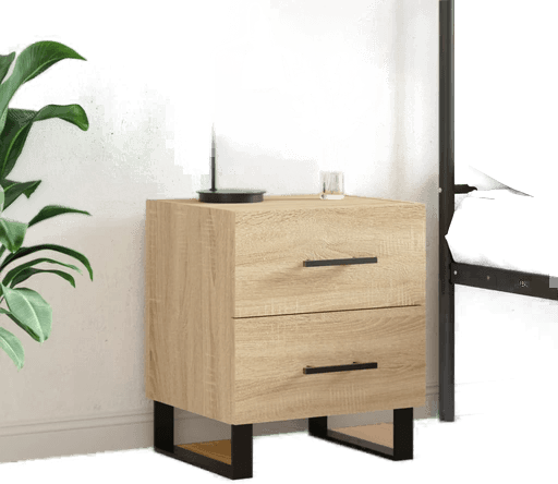 Vidaxl Nattbord sonoma eik 40x35 cm