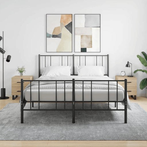 Vidaxl Nattbord 2 stk sonoma eik