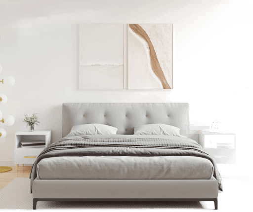 Vidaxl Nattbord 2 stk hvit 40x35 cm