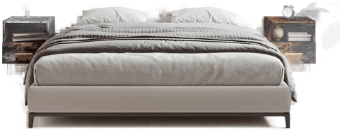 Vidaxl Nattbord 2 stk røkt eik