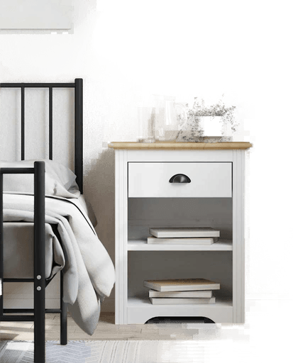 Vidaxl Nattbord BODO brun 53x38,5x67 cm