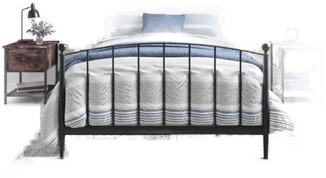 Vidaxl Nattbord 2 stk røkt eik