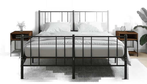 Vidaxl Nattbord 2 stk brun eik 40x41 cm