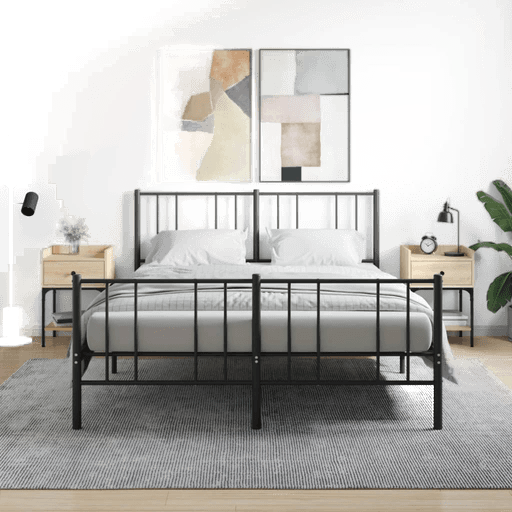 Vidaxl Nattbord 2 stk sonoma eik