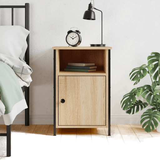 Vidaxl Nattbord sonoma eik 40x42 cm