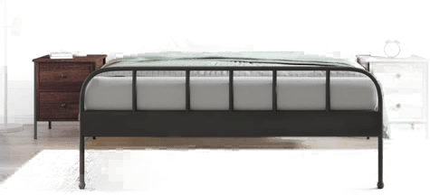 Vidaxl Nattbord 2 stk brun eik