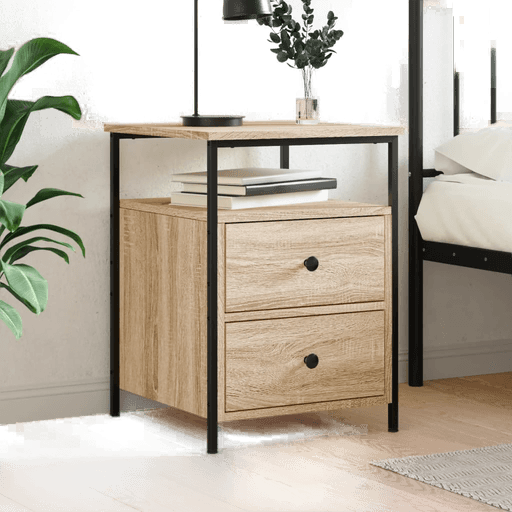 Vidaxl Nattbord sonoma eik 44x45 cm