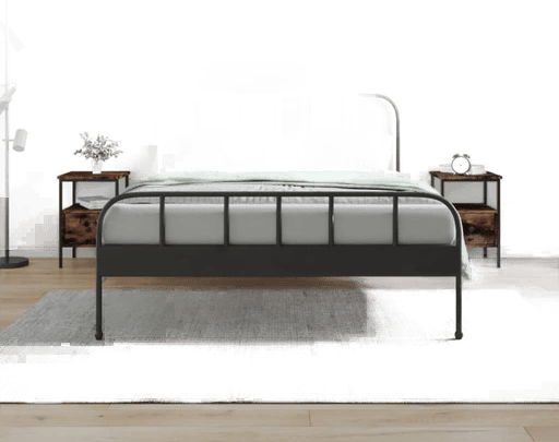 Vidaxl Nattbord 2 stk røkt eik