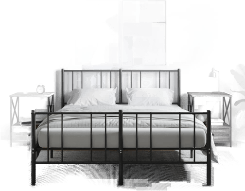 Vidaxl Nattbord 2 stk brun eik