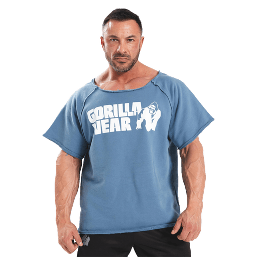 Gorilla Wear Classic Workout Top, Coronet Blue