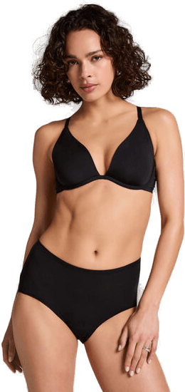 Hunkemöller Supersliptruse Midi Svart