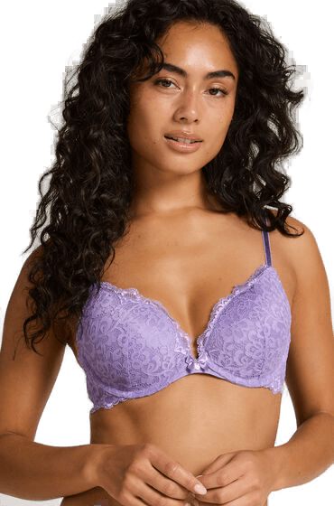 Hunkemöller Vattert push-up bh Marine Lilla