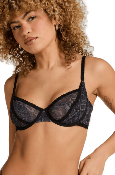 Hunkemöller Azula Bøyle-BH Grå