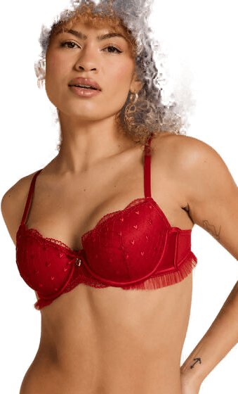 Hunkemöller Cordelie Bøyle-BH Rød