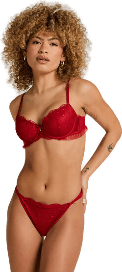 Hunkemöller Cordelie Brazilian Rød