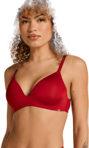 Hunkemöller Vattert bh Mona Rød