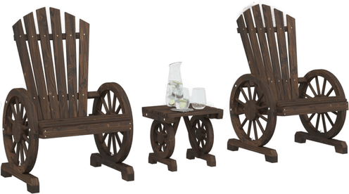 Vidaxl Hagesofagruppe 3 deler