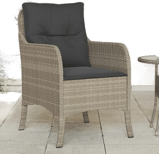 Vidaxl Hagestoler med puter 2 stk