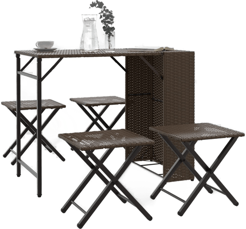 Vidaxl Hagespisegruppe 5 deler