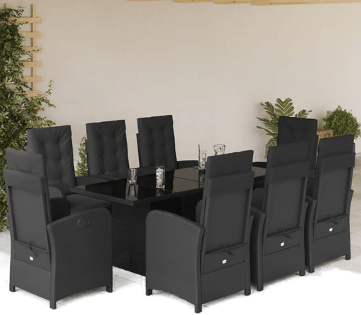 Vidaxl Hagespisegruppe 9 deler