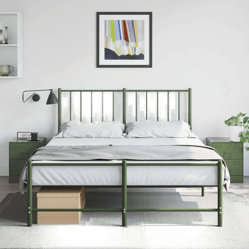 Vidaxl Nattbord 2 stk grønn 34,5x39 cm