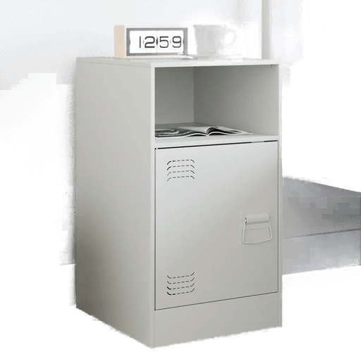 Vidaxl Nattbord hvit 34,5x39x62 cm