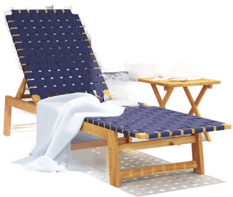 Vidaxl Solseng mørkeblå