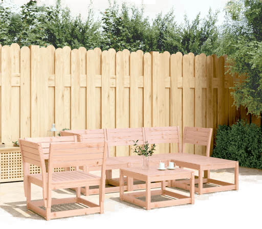 Vidaxl Utendørs spisestue 5 deler