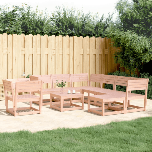 Vidaxl Utendørs spisestue 8 deler