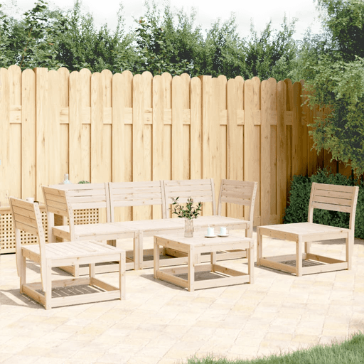 Vidaxl Hagesofasett 5 deler