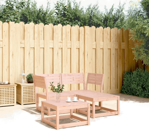 Vidaxl Hagesofasett 3 deler