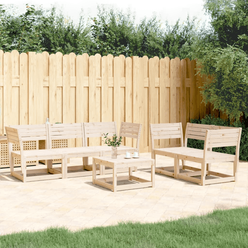 Vidaxl Hagesofasett 5 deler