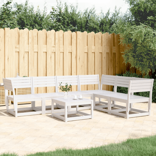 Vidaxl Hagesofasett 6 deler