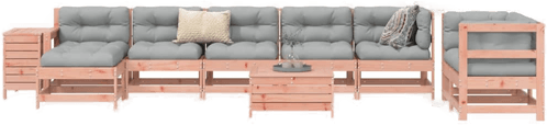 Vidaxl Hagesofasett 10 deler