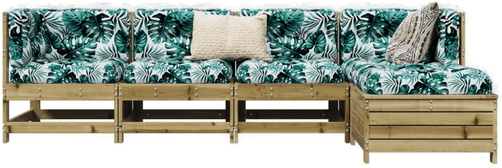 Vidaxl Hagesofagruppe 5 deler