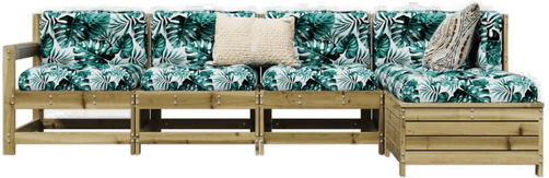 Vidaxl Hagesofagruppe 5 deler