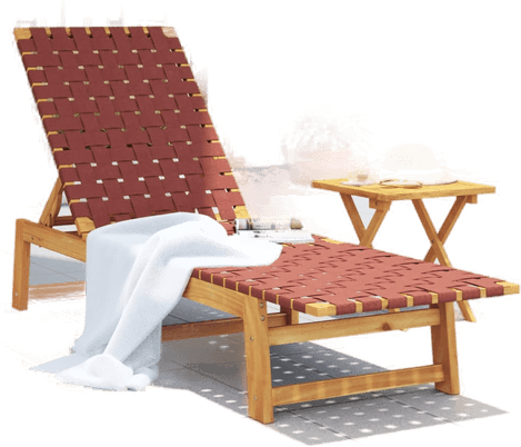 Vidaxl Solseng rød akasie