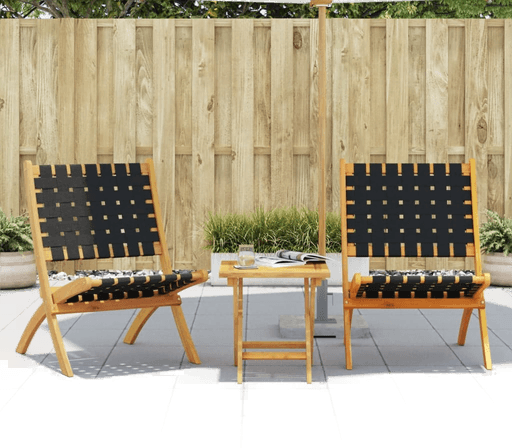 Vidaxl Solsenger 2 stk svart