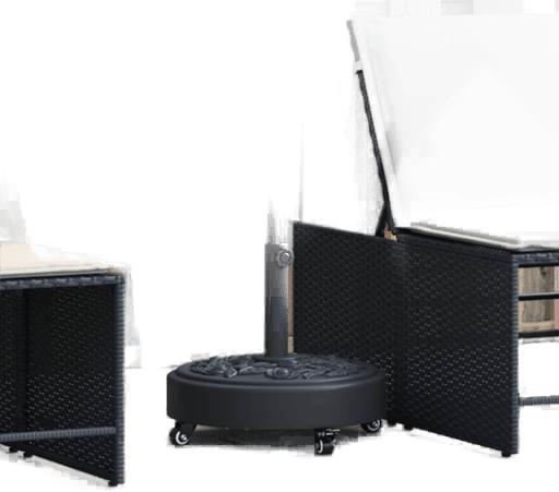 Vidaxl Parasollfot 27 kg rund