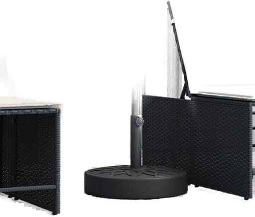 Vidaxl Parasollfot 25 kg rund