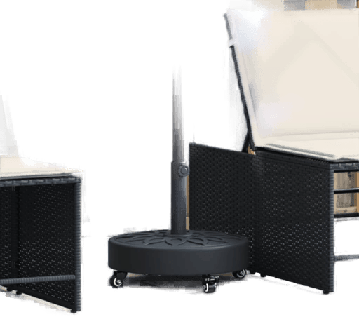 Vidaxl Parasollfot 27 kg rund