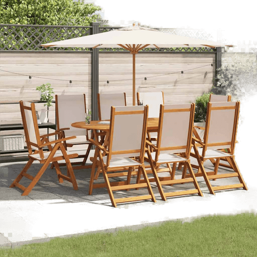 Vidaxl Hagespisegruppe 9 deler