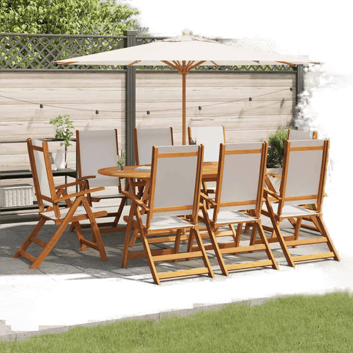 Vidaxl Hagespisegruppe 9 deler