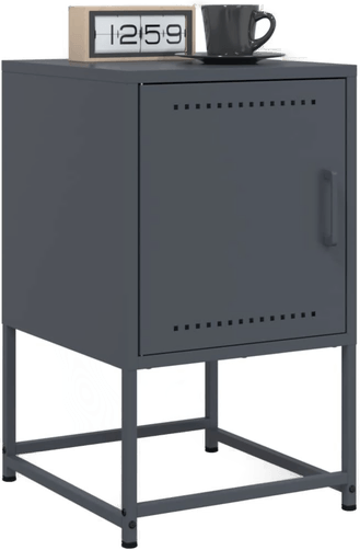 Vidaxl Nattbord 2 stk antrasitt 36x39 cm