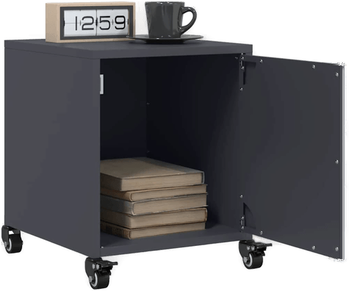 Vidaxl Nattbord 2 stk antrasitt 36x39 cm