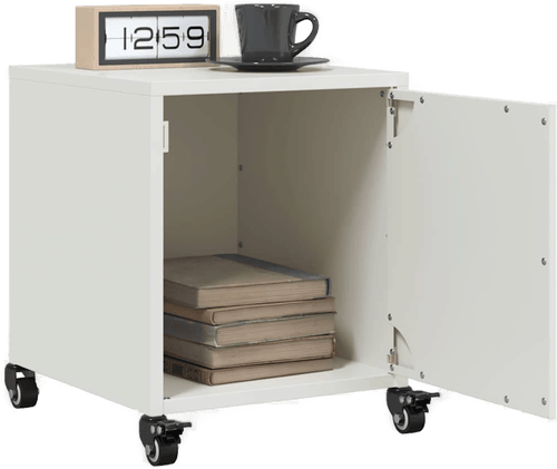 Vidaxl Nattbord 2 stk hvit